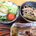 Kora ssai - 焼魚定食（さばの文化干し）