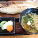 Kora ssai - 焼魚定食（さばの文化干し）