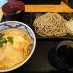 Sobadokoro Yamawasabi - 親子丼そばセット 1,000円
