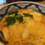 Sobadokoro Yamawasabi - セットの親子丼