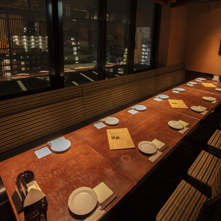 三密対策も万全な上質個室は2名様からご用意