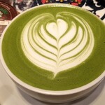 アースカフェ - 抹茶ラテ　最高に美味しい