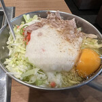 子ぐま - 山芋ふわっと玉の焼く前