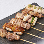 Fresh Hinai chicken Yakitori (grilled chicken skewers) delivered daily