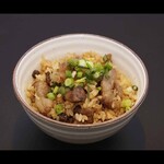 Sendai beef charred soy sauce fried rice