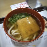 道頓堀 今井  - ◆甘めにお味付けした「お揚げ」さんが美味しい。汁は関西風で懐かしい味わいで好み。 お揚げの甘みが汁にとけ、いいお味。