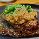 泰平 - 常陸牛純100%ステーキハンバーグです