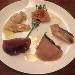 ワイン　お食事　自家製パン　バローロ - 