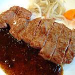 鉄板焼レストラン「仁」 - 日替りランチのサーロインステーキ