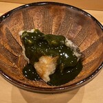 勢麟 - 御前崎の鮑　肝ソース