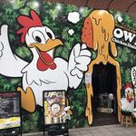Chicken Dining owl - 