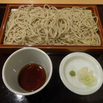 手打蕎麦 松竹庵 ます川 - 石臼挽き十割蕎麦、汁、薬味