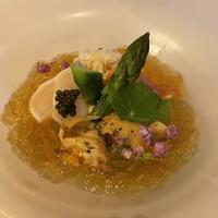 山手十番館 レストラン＆カフェ - ○信州鱒とズワイガニのコンソメジュレ