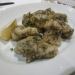 エスト! プロッシモ - 館山産あんこうのフリット　生海苔の香り