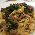 エスト! プロッシモ - 鳩と印西産ちぢみホウレン草のラグーソース　タリオリーニ