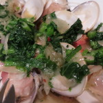 エスト! プロッシモ - 銚子市産金目鯛と九十九里産地ハマグリ　天羽産菜の花のヴァポーレ