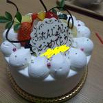 サロン・ド・テ・ジャマン - 2013.2. 誕生日ケーキ4号（\2,700）