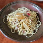 パスタアンドコーヒー・プレッツェモーロ - 阿寒ポークのパスタ(ジンジャー・1,050円)