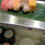 寿司 魚がし日本一 - ちょいのみセットのお寿司