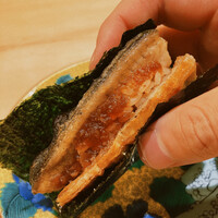 鮨よしかわ 麻布十番 - うなぎドッグ