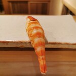 東麻布 天本 - 車エビ