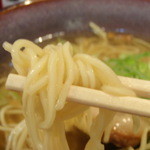 光麺 - 細麺　アップ