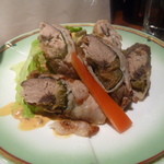 遊喜智 - なまり節の豚肉巻き