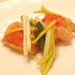 南翔饅頭店 - たらば蟹と黄韮の炒め
       
      韮がシャクシャク、
      蟹甘し！