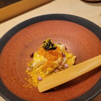 赤坂 鮨 ふくなが - 雲丹ご飯 毛蟹 いくら キャビア 唐墨