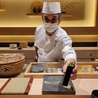 赤坂 鮨 ふくなが - 石井豊大将とトロたく手巻き