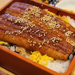 Kaisen Shokudou Uomori - うなぎ御膳 赤魚西京焼き（1750円）　うなぎ