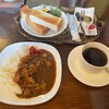 You - モーニングセット、ミニカレー