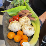 A e B - 今日の食材