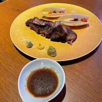 Japanese Restaurant KINZA - 焼き物黒毛和牛肩ロース
