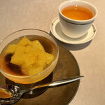 中国飯店 富麗華 - ジンジャーエールと桂花シロップのデザート　2022.04