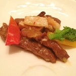 南翔饅頭店 - 飛騨牛のＸＯ醬炒め