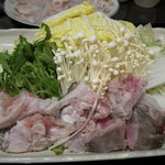 舞桜 - クエシャブとクエ鍋