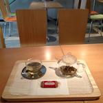 つながりのデザインカフェ - ジャスミン茶（３００円）