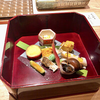 寿司 はせ川 心斎橋本店 - 前菜 お重