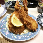 がばちょ - エビフライ（2本 580円）