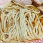 中華そば えもと - 麺の感じ