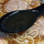 中華そば えもと - スープの感じ