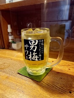 囲酒家 みのり - 緑茶ハイ 420円