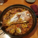 EHIME×スペイン料理 ふしおん - 北条鯛めし風パエリア２人前