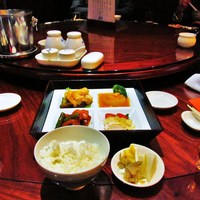 萬珍樓 本店 - 昼御膳/料理とご飯と漬物