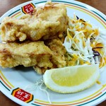 餃子の王将 - 鶏の唐揚(ジャストサイズメニュー)