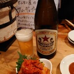 炭焼 ホルモン & 焼肉 浜幸 - キムチ