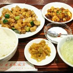 蓬莱春飯店 - 日替わり定食 840円
