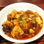 蓬莱春飯店 - 日替わり定食に付いている麻婆豆腐