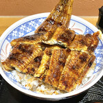 炭火うなぎ 門や - うな丼の特盛